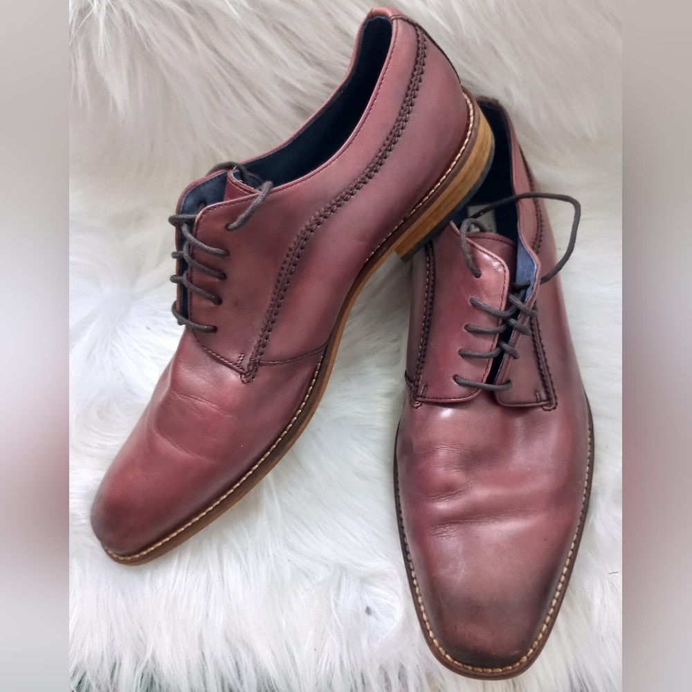 Joseph Abboud Men's Brown Oxfords Shoes Size 9.5 US